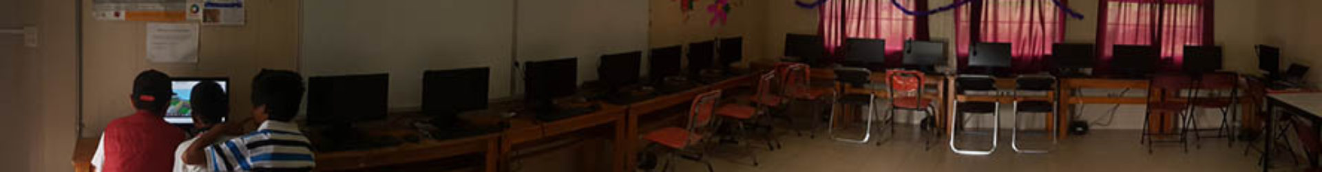 Kids on Computers Lab Set up in Ouled Moussa